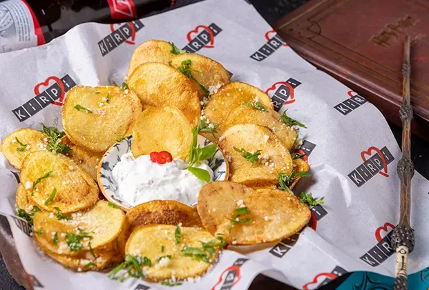 Truffle and Parmesan Potato Chips