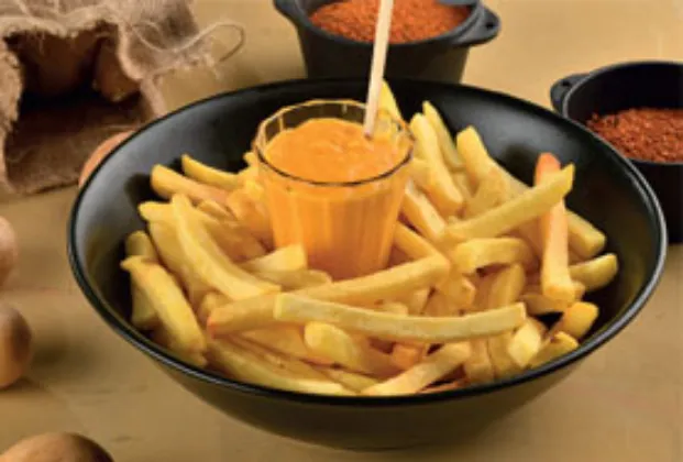 Cheddar Sauce Fries