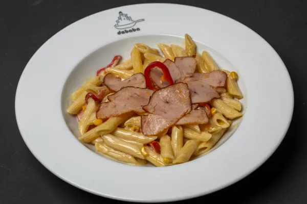 Penne Rosso with Smoked Turkey