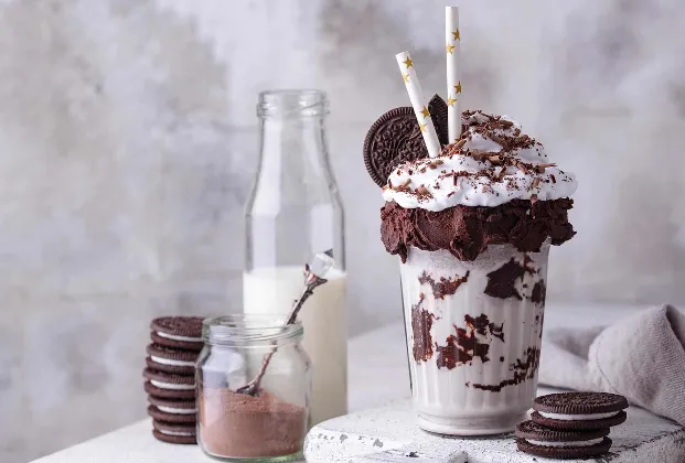 Oreo milkshake