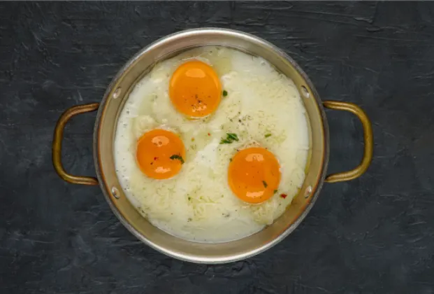 Turkish-style fried eggs