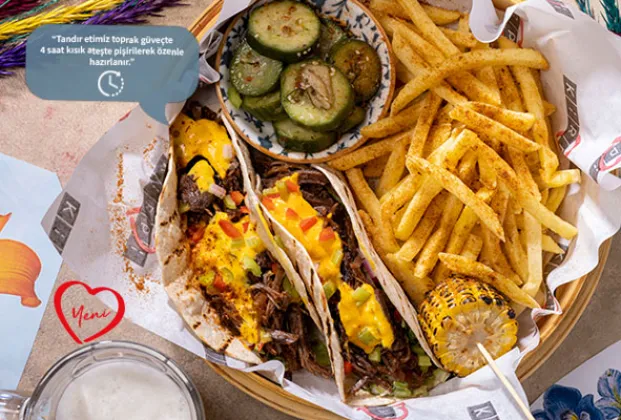 Beef Tandır Taco
