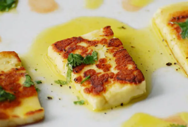 Grilled Halloumi Cheese