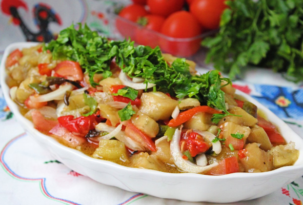 Eggplant salad