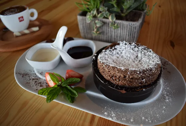 Chocolate soufflé