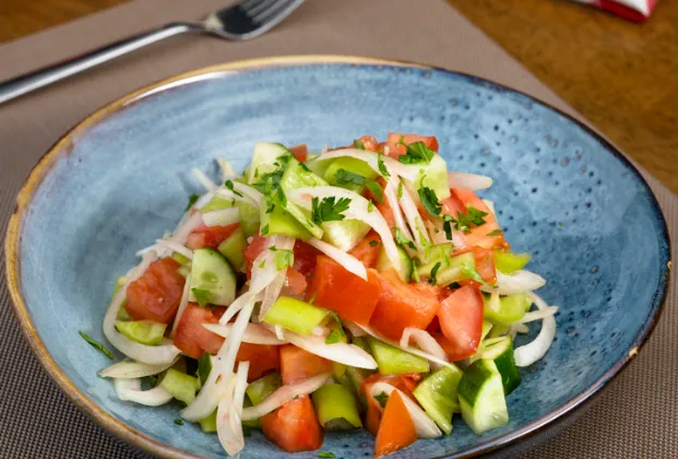 Turkish shepherd’s salad