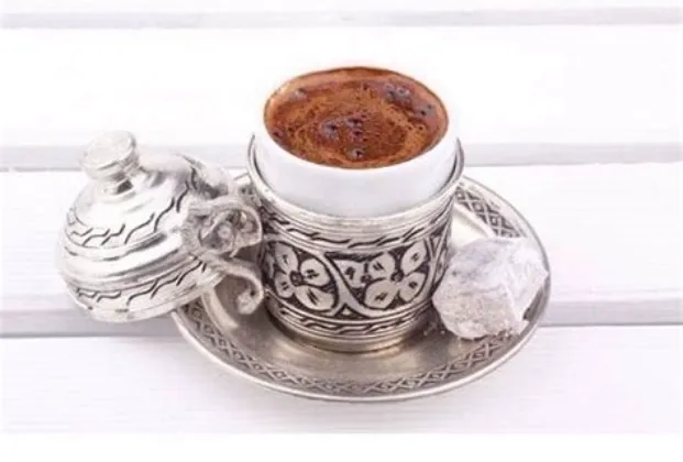 Mastic Turkish coffee