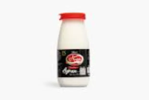 Glass bottle ayran