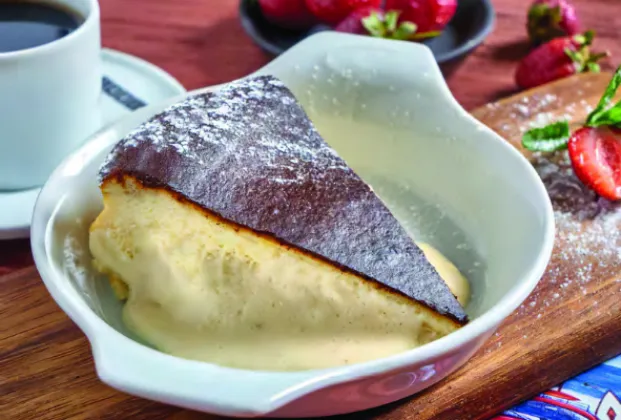San Sebastián cheesecake