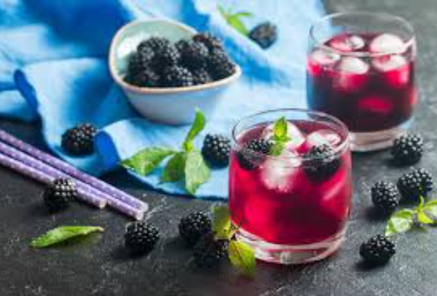 Black mulberry sherbet