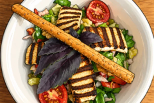 Halloumi Salad