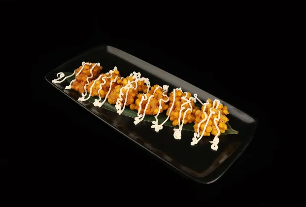 Corn tempura