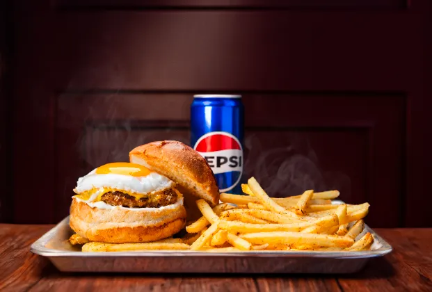 Egg Burger Menu