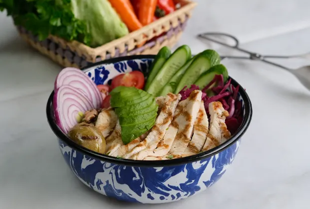 Avocado & Chicken Salad