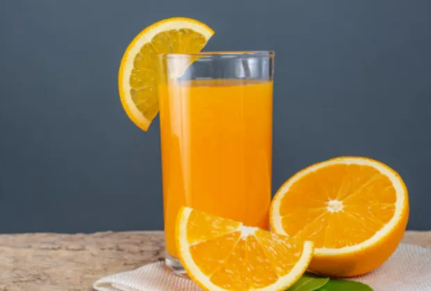 Freshly squeezed orange juice