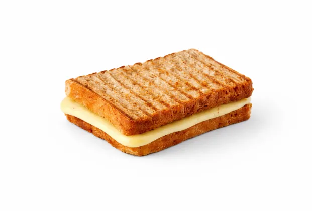 Whole-wheat double kaşar cheese toast