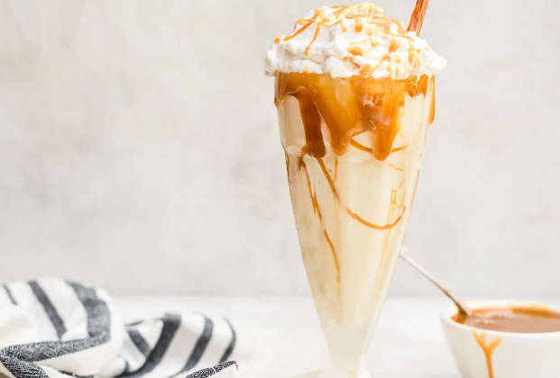 Caramel milkshake