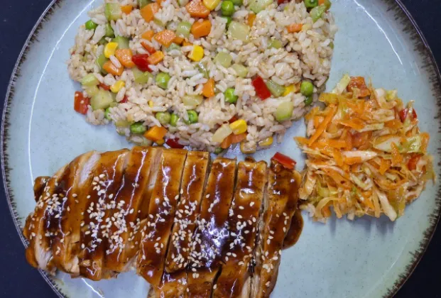 Teriyaki chicken meal