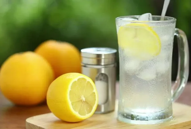 Cool lime soda