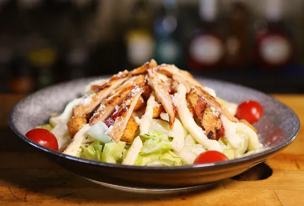 Chicken Caesar salad