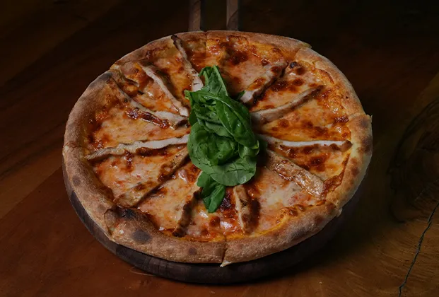 Rustic Chicken Pizza