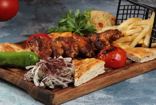Grilled chicken wings