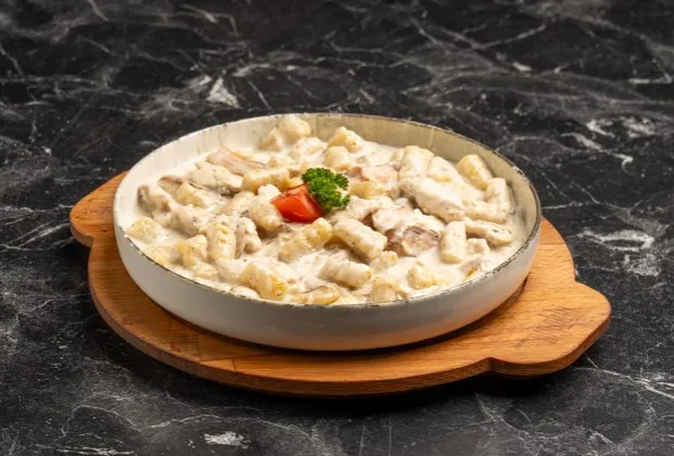 Chicken and mushroom gnocchi