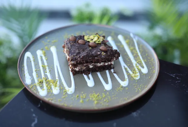 Hazelnut ganache cake