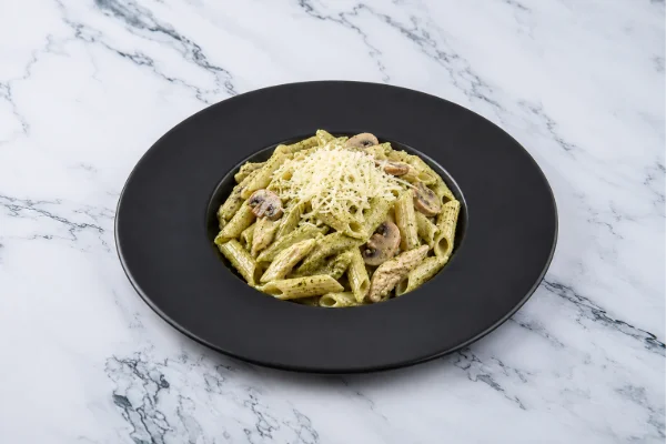 Chicken Penne with Pesto Sauce