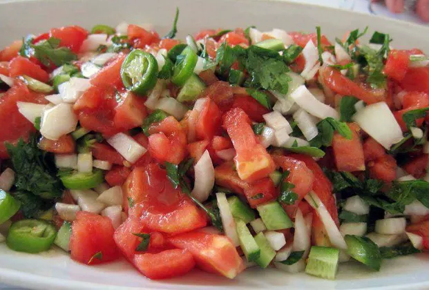 Turkish shepherd’s salad