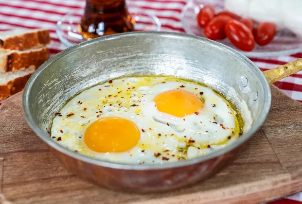 Scrambled Eggs with Sautéed