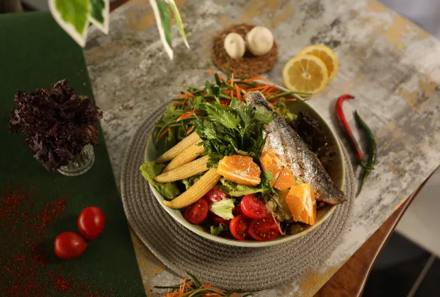 Grilled Sea Bass Bowl