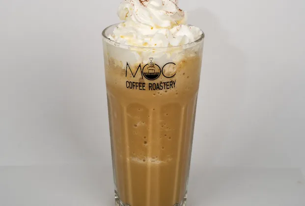 White chocolate cream frappe