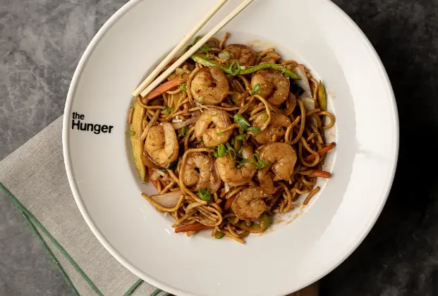 Shrimp noodles