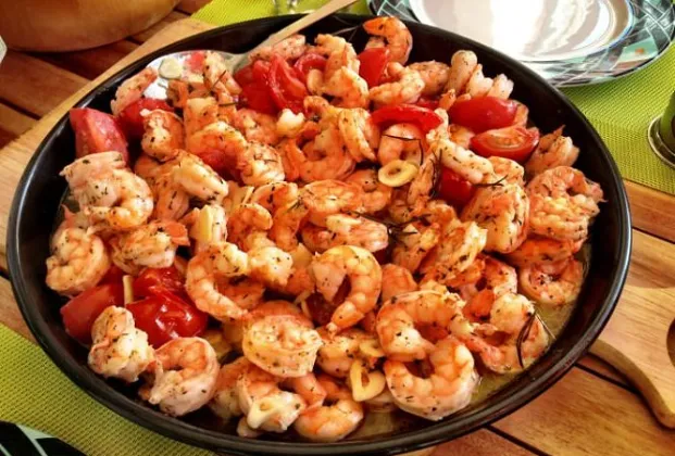 Shrimp in butter