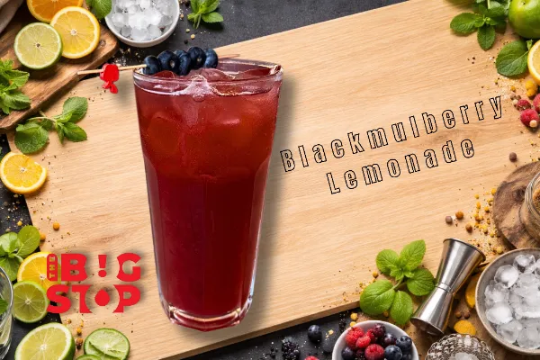 Black mulberry lemonade
