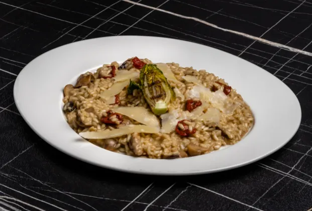 Mushroom risotto