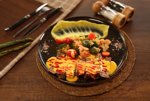 Cheddar steak