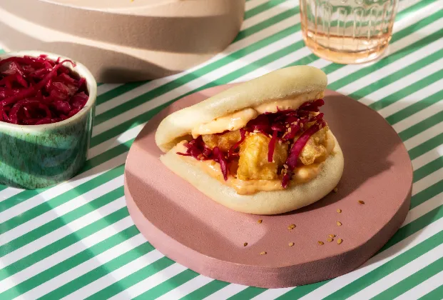 Bao Bun with Shrimp (2 pcs)