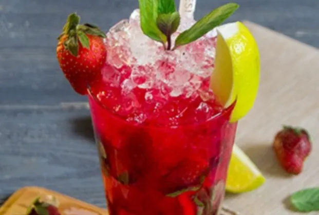 Strawberry mojito