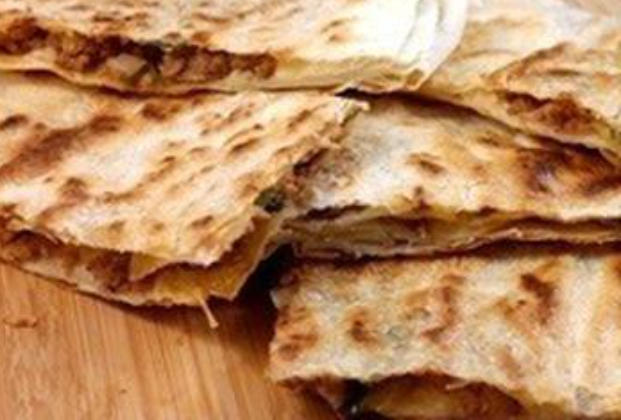 Minced meat gözleme