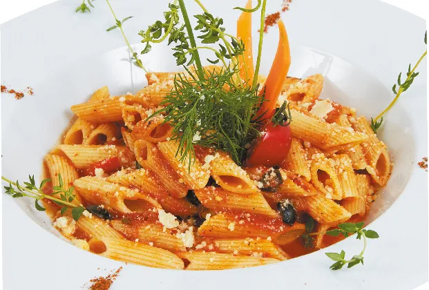 Penne arrabbiata
