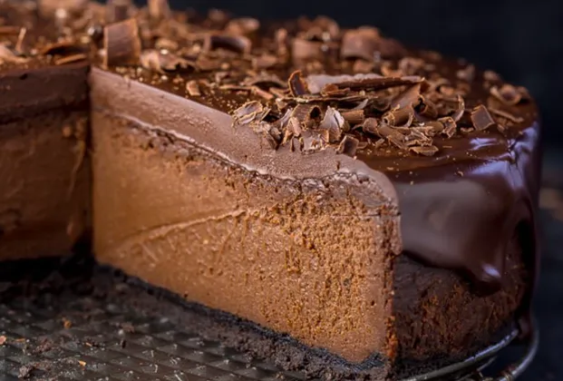 Chocolate cheesecake