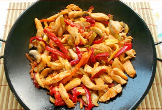 Chinese-style chicken