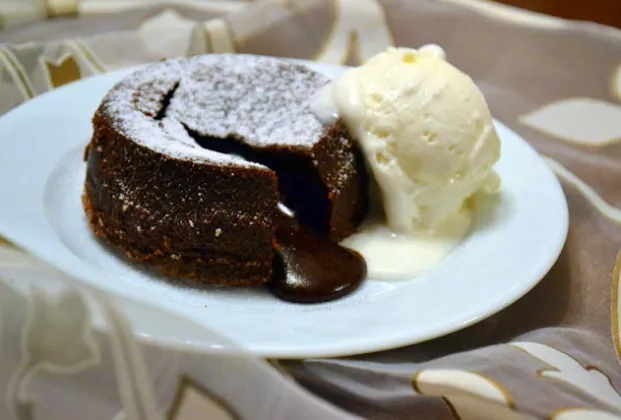 Chocolate soufflé