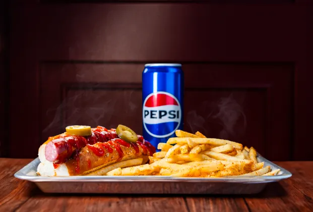 Chili Frankfurter Menü