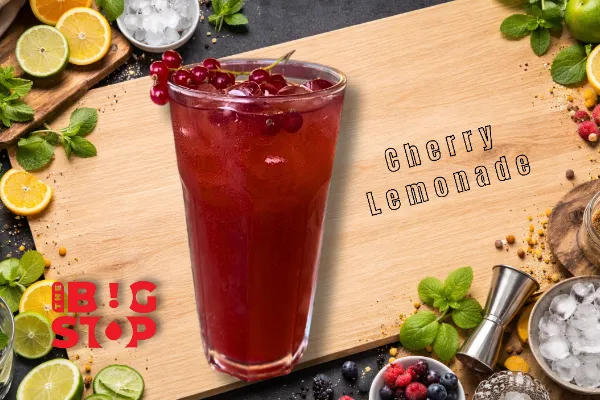 Sour cherry lemonade