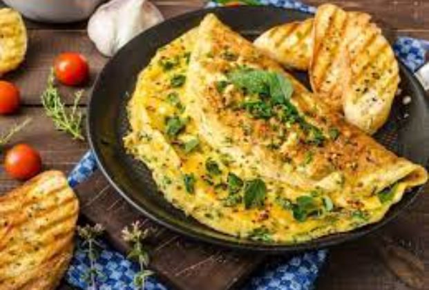 Plain omelette