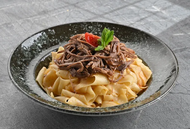 Fettuccine with Tandır Beef