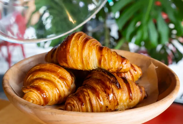 Croissant (chocolate, handmade)